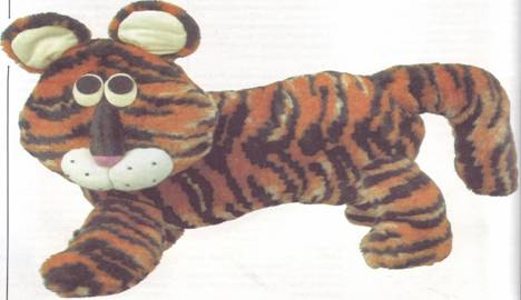 игрушка-подушка задумчивый тигр