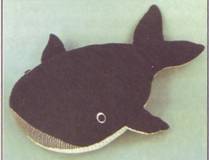изготовление игрушки-подушки кит